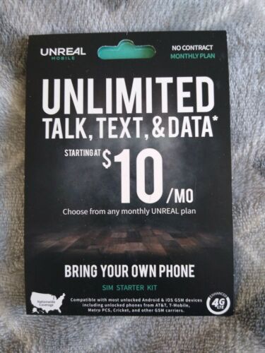 Unreal Mobile SIM Kit
