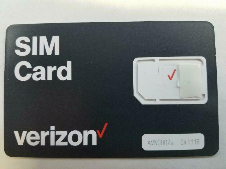 VERIZON UNLIMITED 4G LTE Data $60/mo PREPAID SIM card for Jetpack/Mifi/Hotspot