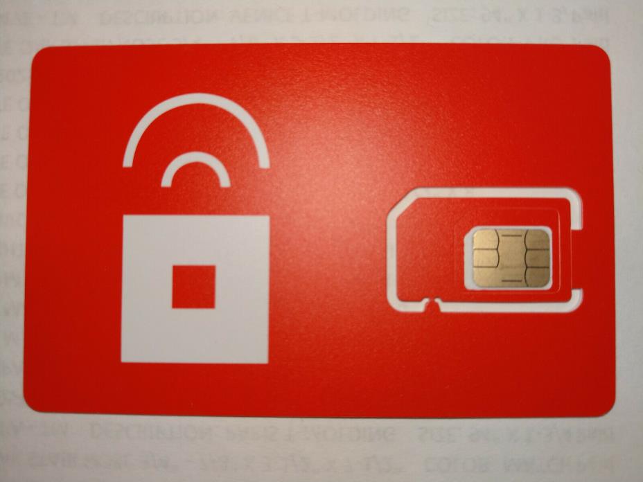 Red Pocket 4G LTE GSM GSMA Standard Micro Nano SIM CARD AT&T Phone & Network
