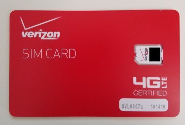 Lot of 100 New Verizon 4ff Nano SIM cards Prepaid/postpaid/contracts