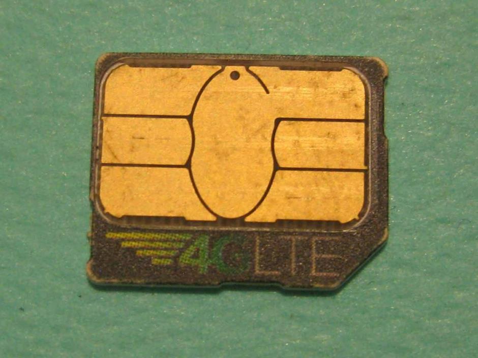 Old CDMA Cricket SIM LTE Connectivity Card