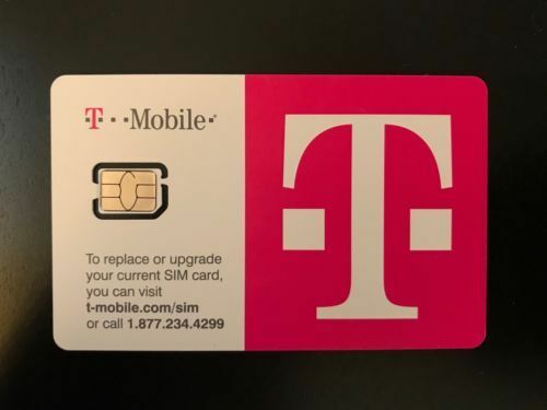 4G LTE Replacement NANO SIM CARD NEW !! T-Mobile