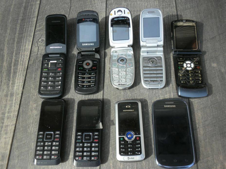 37 ASSORTED CELL PHONES~SOME UNUSED~SAMSUNG~NOKIA~LG~ALL KINDS~ANDROID~FREE SHIP