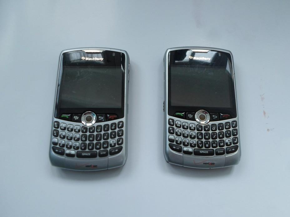 2 Vintage Black Berry Phones (parts or repair)