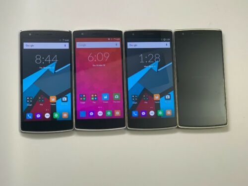 Lot Of 4 Cyanogen OnePlus A0001 Unlocked 64GB & 16GB Android Smartphones GSM