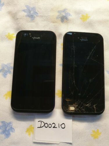 Lot of 2 LG E739 MyTouch phones for parts, repair or gold recovery