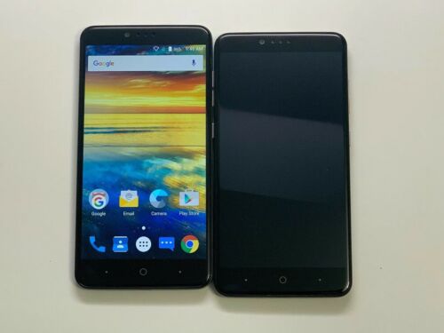 Lot of 2 ZTE ZMAX Pro Z981 T-mobile Smartphones AS-IS GSM Parts