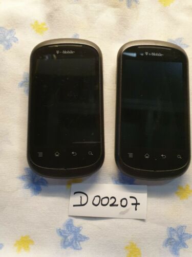 Lot of 2 LG C729 Double Play phones for parts, repair or gold recovery
