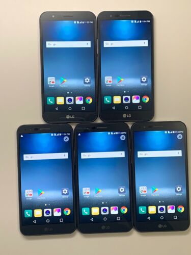 Lot of 5 LG Stylo 3 Plus T-mobile Smartphones As-Is