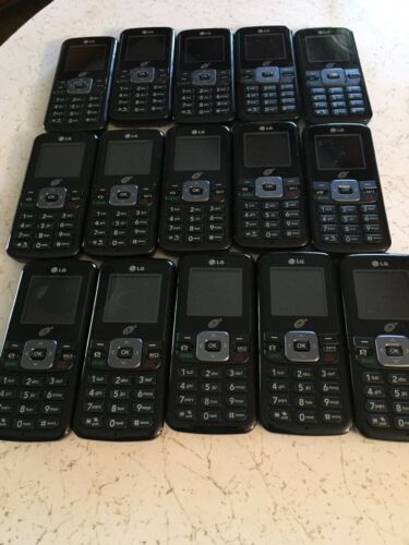 Lot of 15 old cell phones LG use for parts or scrap untested