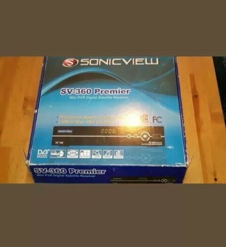 SONICVIEW SV-360 PREMIER MINI PVV DIGITAL SATELLITE RECEIVER