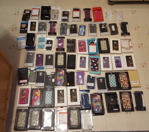 Huge Lot Of Returns And Shelf Pulls Smart phone Galaxy Apple iPhone cases cell