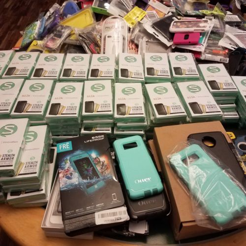Lot of 290 Misc. phone cases