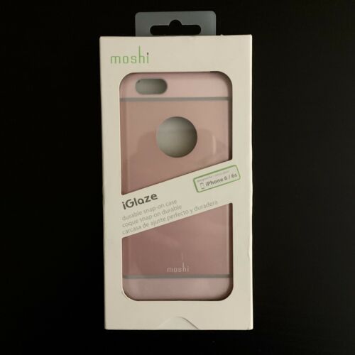 Moshi Cases for iPhone 6 6s Plus NEW iGlaze durable snap on PINK