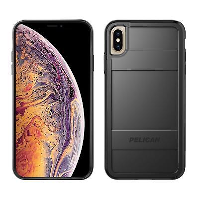 Pelican iPhone Xs Max Protector Dual Layer Rugged Case (Black)
