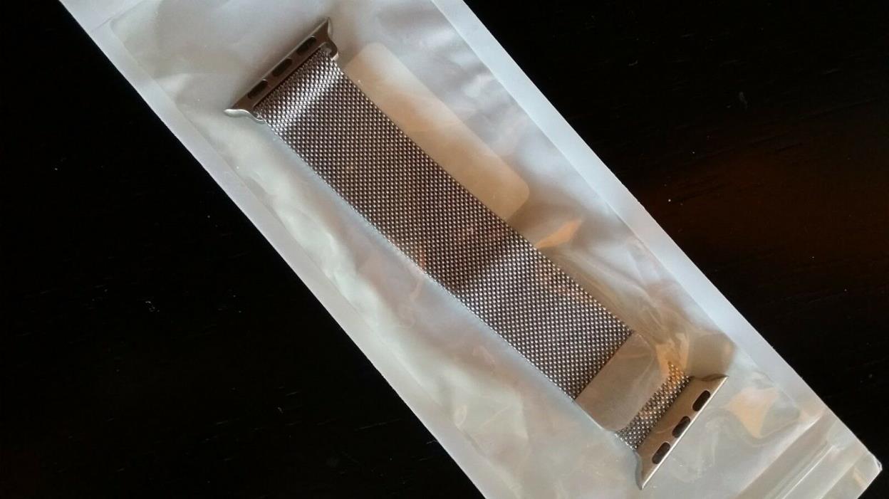 $1.49 Each - Apple Watch 38mm Stainless Steel Band - Case of 200 Bulk Wholesale