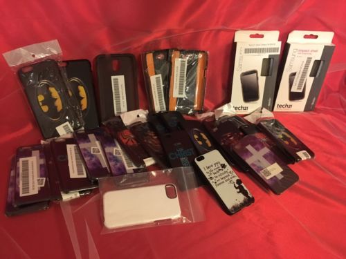 Lot Various Apple iPhone & Samsung Phone Cases