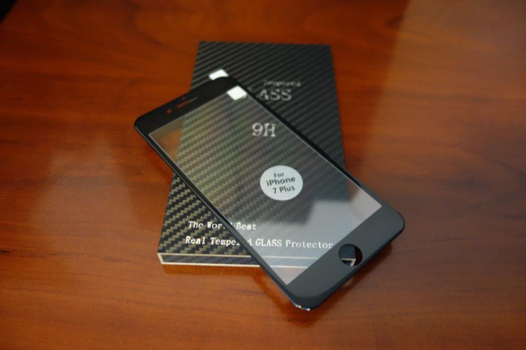 Lot of cell phone screen protectors 500 iphone 7 and 7P in custom boxes 3D 9H