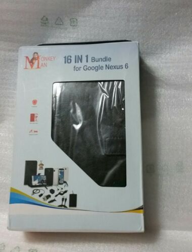Monkey Man 16 Item Accessory Bundle for Google Nexus 6