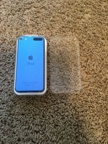 Apple iPod Touch 6th Generation, IOS, 16gb, Blue, Plus 2 Cases Included!!