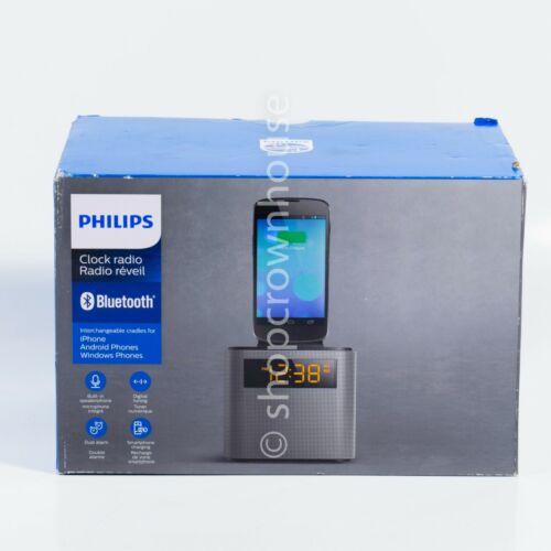 Philips AJT3300/37 Clock Radio Bluetooth iPhone, Android, Windows Phone