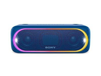 Sony SRSXB30BLUE Portable Wireless Speaker with Bluetooth, Blue