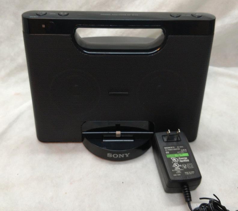 Sony Personal Audio System Model RDP-M7iPN iPhone Dock - Aux Input