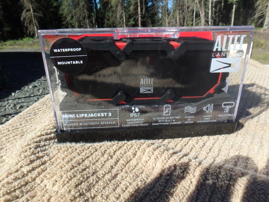 Christmas - Altec Lansing IMW477- DR-TA  Mini LifeJacket 2 Waterproof Bluetooth