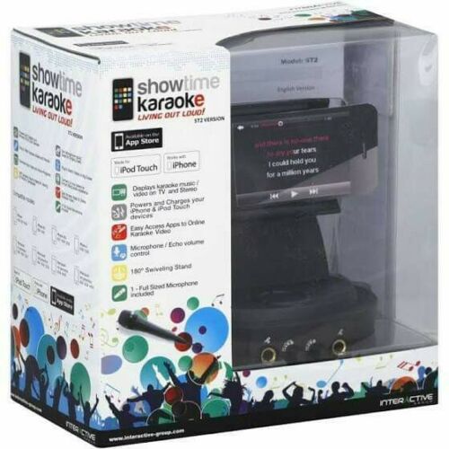 Interactive Group Showtime Karaoke Living Outloud iPhone ipod Touch Microphone i