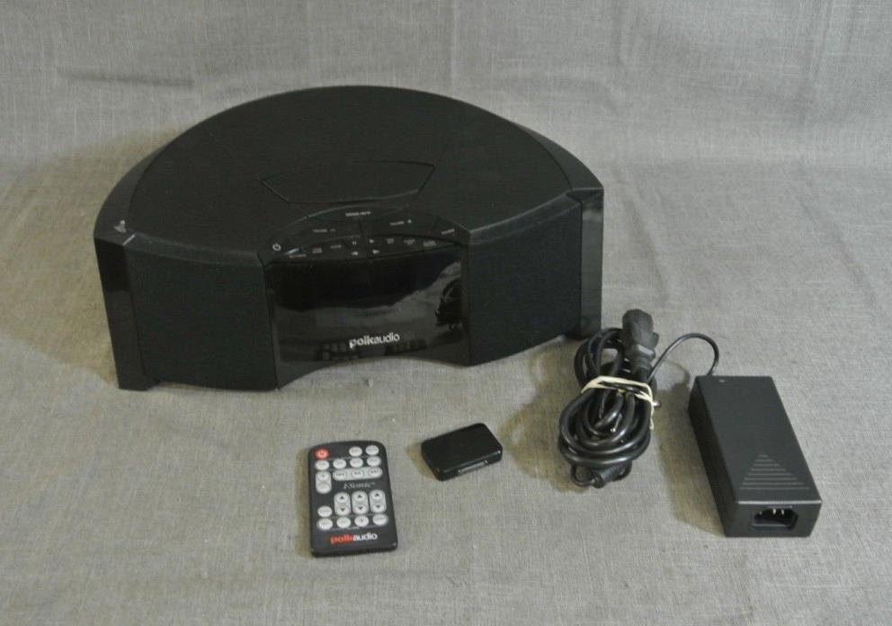 POLKAUDIO I-SONIC DIGITAL AUDIO BLUETOOTH STEREO SYSTEM  (102984-1 NW)