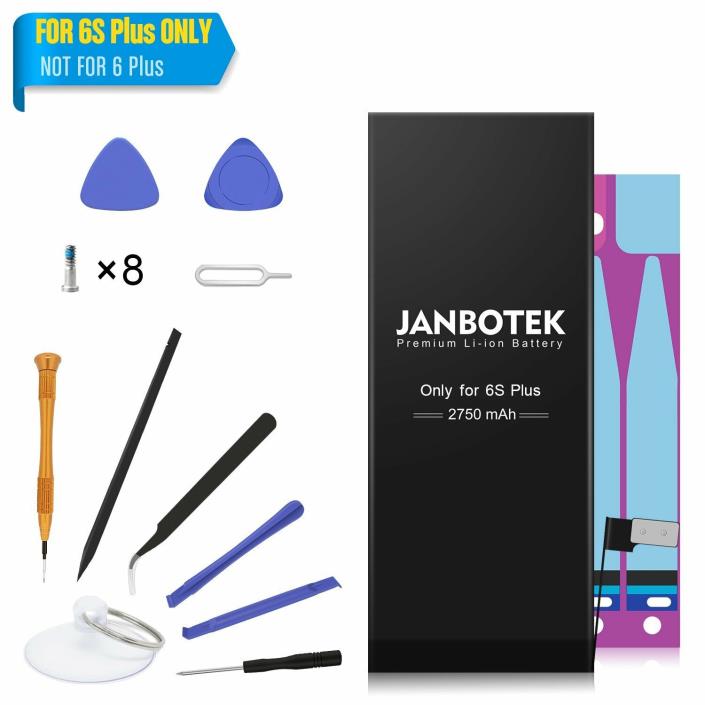 JANBOTEK Replacement Battery Compatible with iPhone 6S Plus - Repair Kit with To