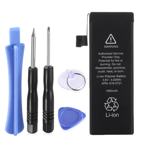 1560mAh Replacement Internal Original Battery Cell for iPhone 5s Apple+Tools Kit