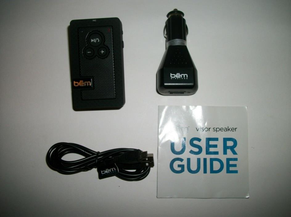 BEM Bluetooth Handsfree Car Speakerphone Kit for Hands-Free Phone Calls.USA!!!