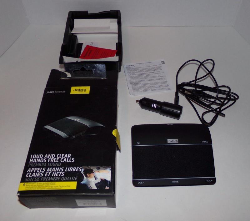 Jabra Freeway Bluetooth In Car Speakerphone Model HFS100 - Excellent Condition