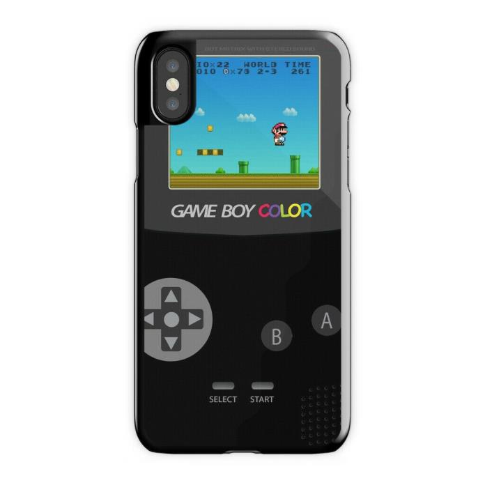 Retro Nintendo Game Boy iPhone Case X 6 7 S 8 Plus, Game Boy iPhone
