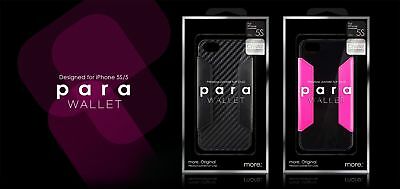 Para Wallet for iPhone 5S (Carbon/Black)