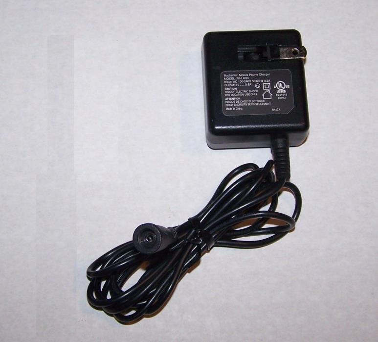 Rocketfish AC Cell Phone Charger RF-LG90 Output 5.0V~~.06A
