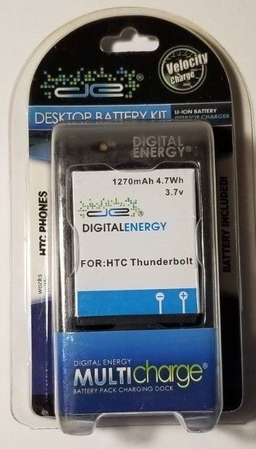 Digital Energy Li-Ion Battery For HTC Thunderbolt 1270 mAh 4.7 Wh 3.7V