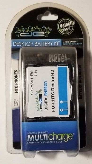 Digital Energy Li-Ion Battery For HTC Desire HD 1050 mAh 3.9 Wh 3.7V