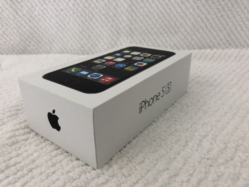 Empty Box Apple iphone 5 S Box With Earbuds