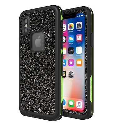 JW SKINZ Sparkle Skin for iPhone X LifeProof FRE Case
