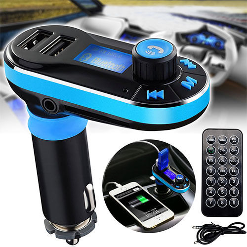 Bluetooth Car FM Transmitter MP3 Player Hands free USB Charger Radio Adapter Kit