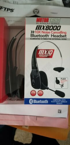 MOTOR TREND PLATINUM MT-MX8000 Trucker, Driving,Bluetooth Headset Newest Model!