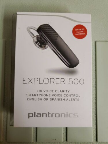 Plantronics Explorer 500 Bluetooth Headset Black BRAND NEW Sealed