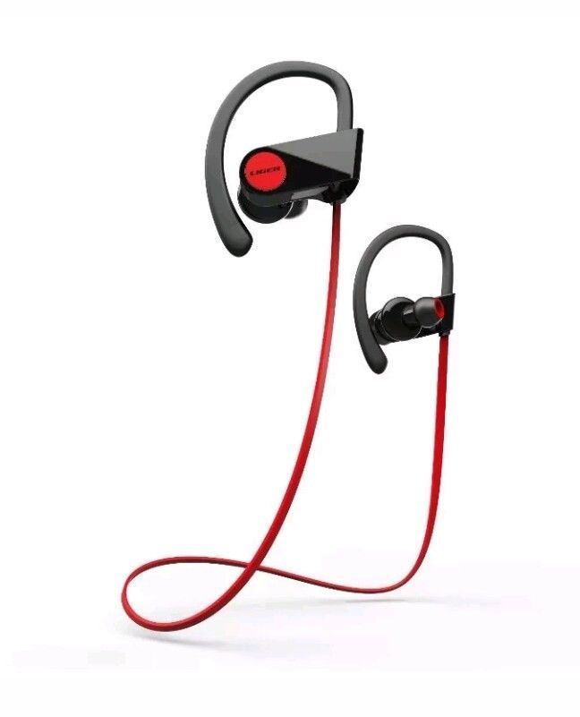 Liger BLAZE Bluetooth 4.1 Sweatproof Earbuds Noise Cancelling Headphones NEW