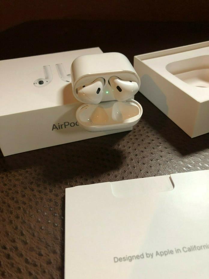 Apple Airpods Wireless Bluetooth Headphones with Charging Case