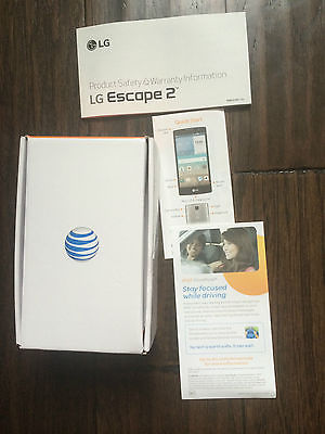 LG Escape 2 Empty Box & Manual Product Guide ATT