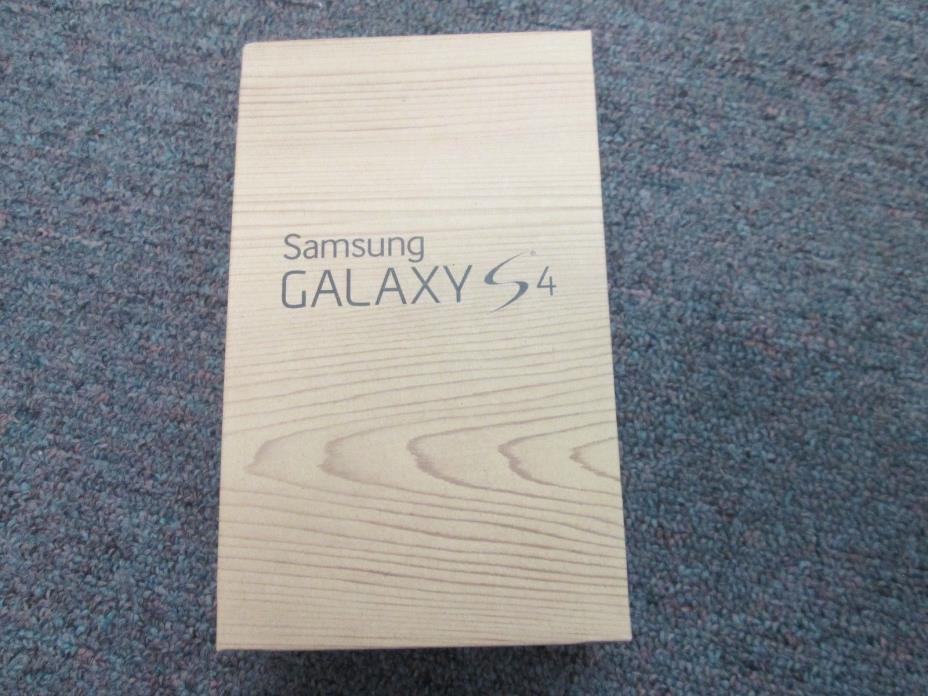 Samsung Galaxy S4 Empty Box