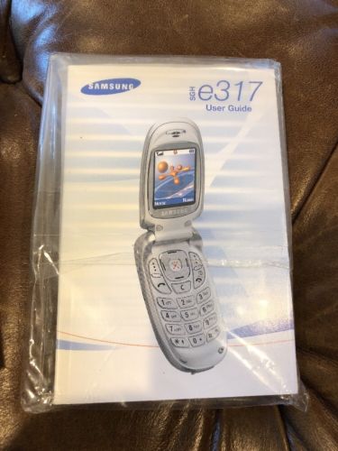 Sealed Samsung SGH-e317 User Manual