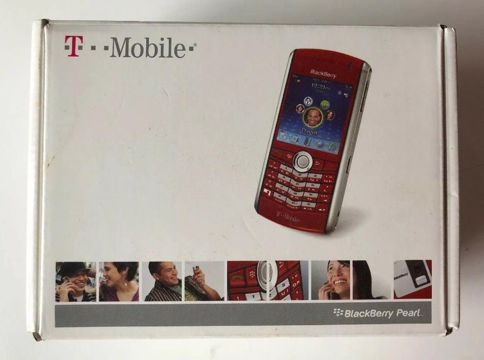 BLACKBERRY 8100 PEARL EMPTY BOX PACKAGING ACCESSORIES INSERTS SOFTWARE MANUALS